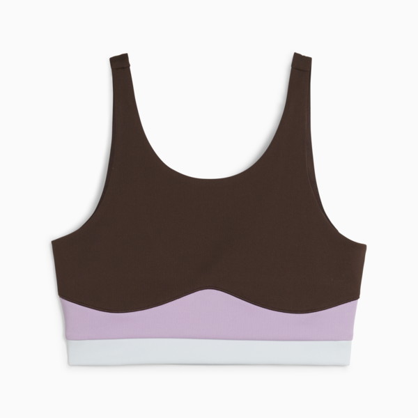 Top Deportivo para mujer PUMAxLEMLEM, Dark Chocolate, large-ARG