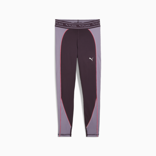 Calzas de entrenamiento para mujer PUMA FIT 7/8, Midnight Plum, large-ARG