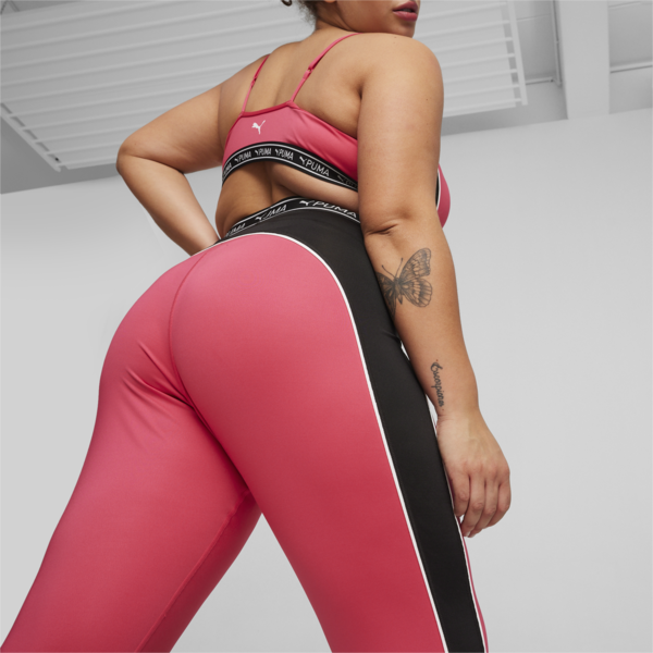 PUMA FIT 7/8 Women's Training Tights, Garnet Rose, large-ZAF
