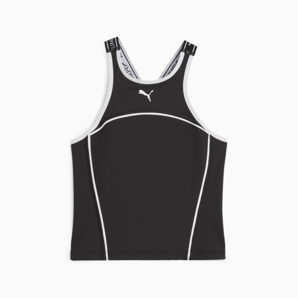 Remera entallada para mujer PUMA FIT, Puma Black, large-ARG