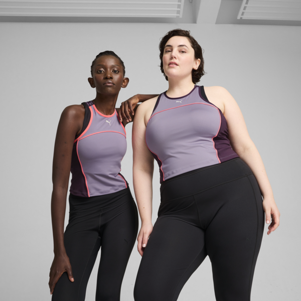 Playera sin mangas para mujer PUMA FIT, Pale Plum, large-MEX