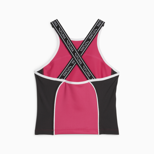 PUMA FIT Fitted Women's Tank, Garnet Rose, large-ZAF