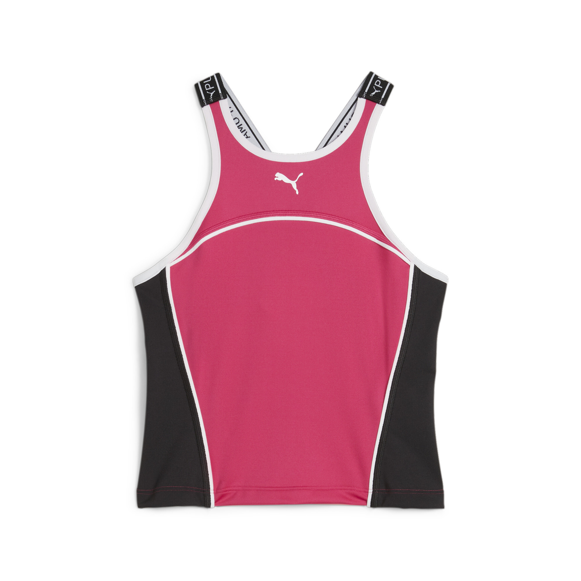 Women's PUMA FIT Fitted Tank In 70 - Pink, Size XL