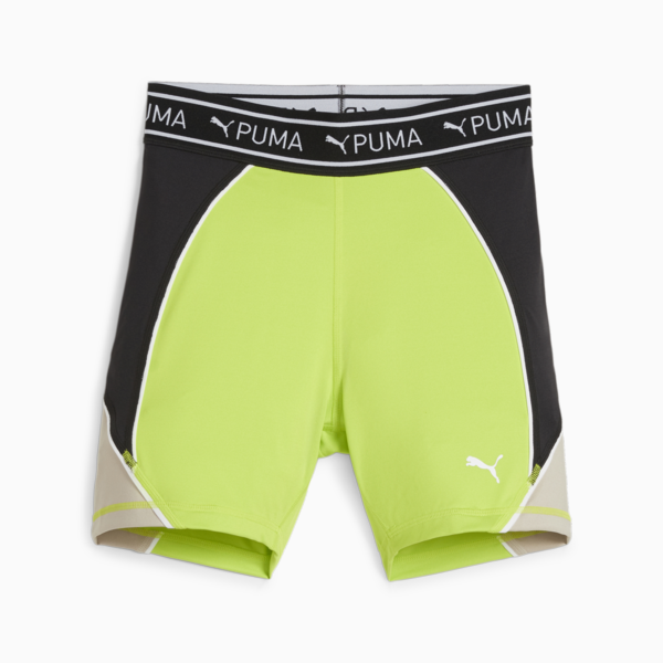 Shorts para mujer train strong, Lime Pow, large-ARG