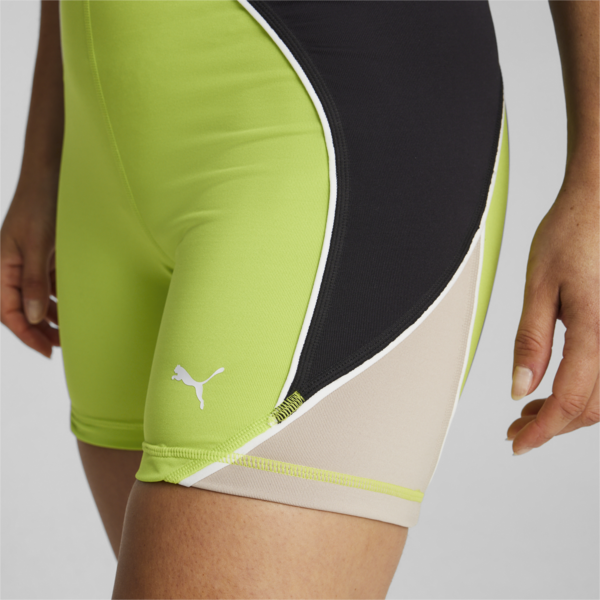 Shorts para mujer train strong, Lime Pow, large-ARG