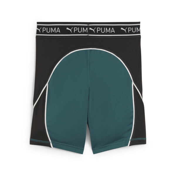 Shorts para mujer train strong, Cold Green, large-ARG