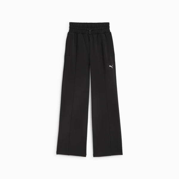 Jogging de tejido doble PUMA FIT para mujer, Puma Black, large-ARG