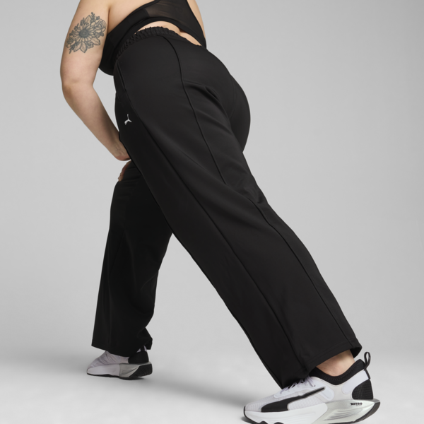 Jogging de tejido doble PUMA FIT para mujer, Puma Black, large-ARG