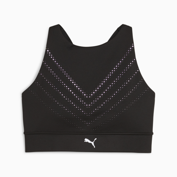 PWR ULTRAFORM Graphic Bra, PUMA Black, large-MEX