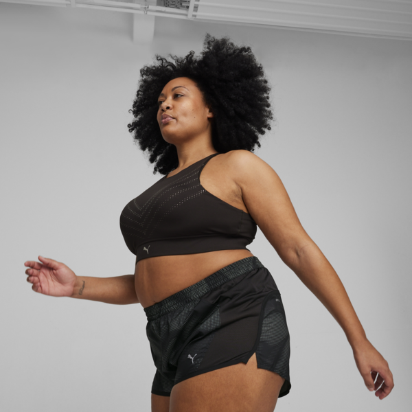 PWR ULTRAFORM Graphic Bra, PUMA Black, large-MEX