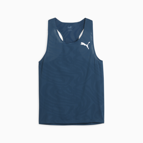 Musculosa de running Run Ultraspun Singlet, Ocean Tropic, large-ARG
