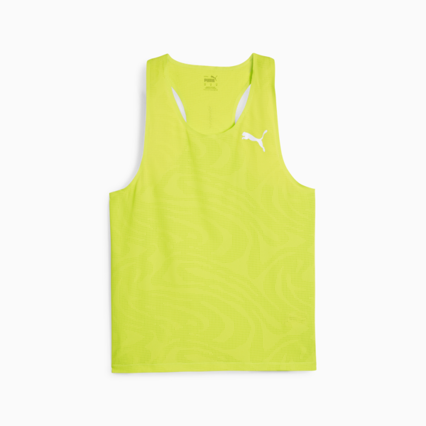 Musculosa de running Run Ultraspun Singlet, Lime Pow, large-ARG