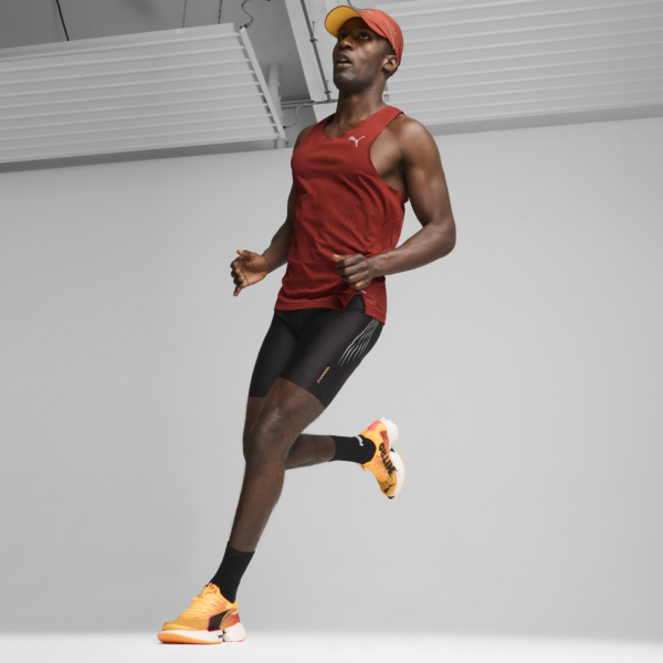 Musculosa de running Run Ultraspun Singlet, Mars Red-AOP, large-ARG