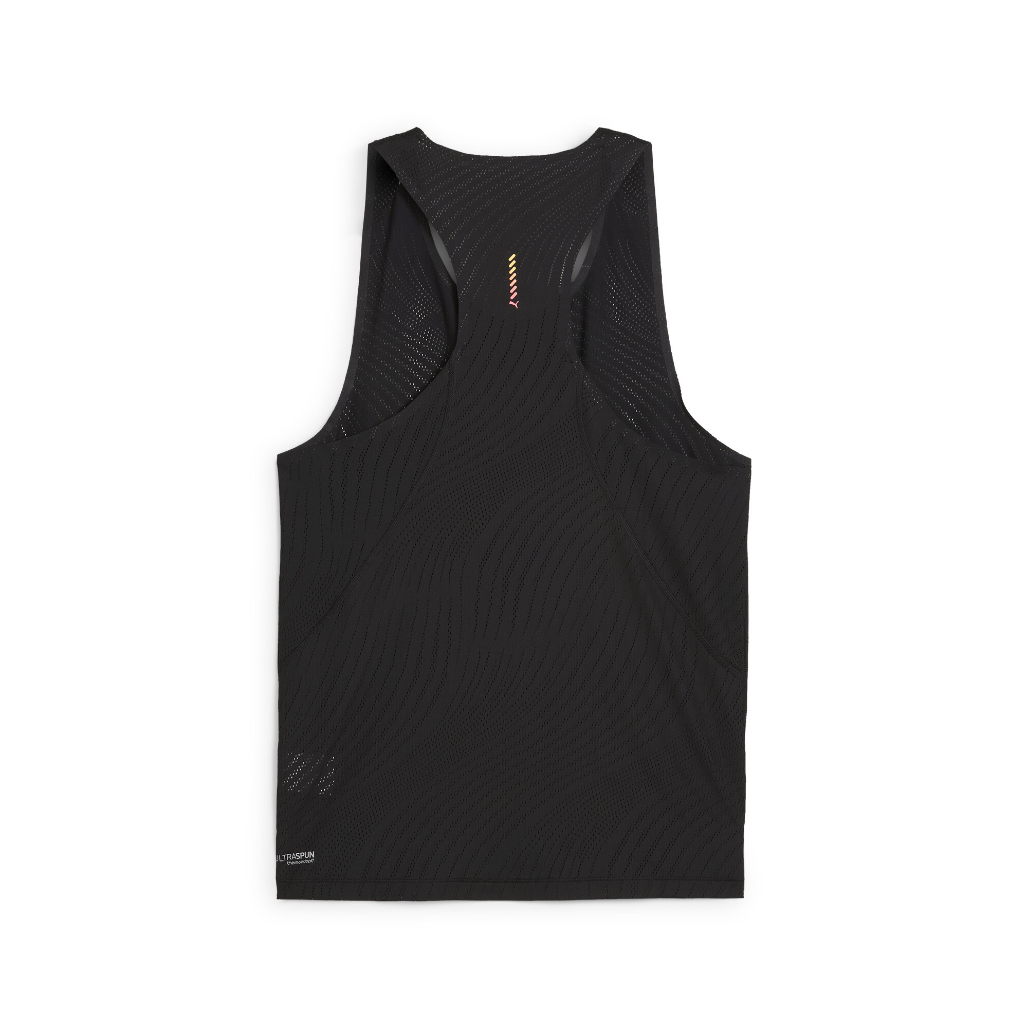 Men's Puma RUN ULTRASPUN's Running Singlet Top, Black Top, Size S Top, Clothing