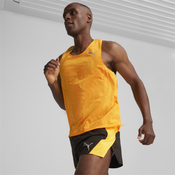 Musculosa de running Run Ultraspun Singlet, Sun Stream, large-ARG
