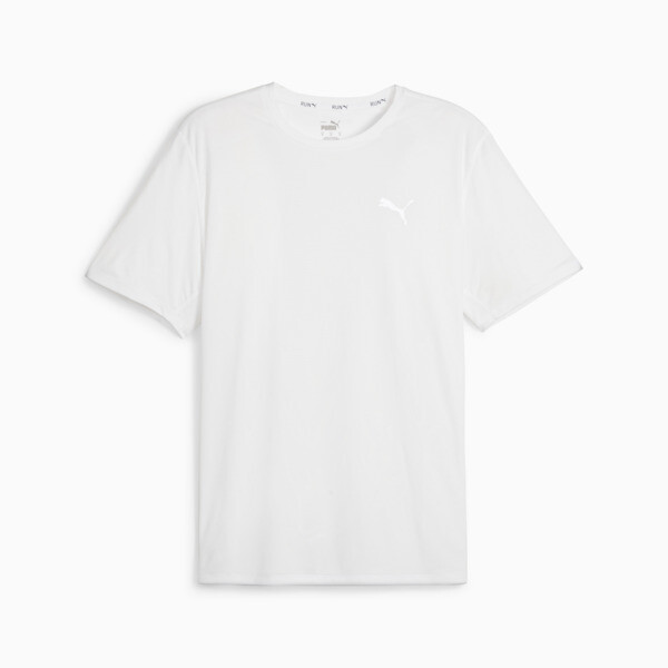 RUN FAVORITE Men's Tee, PUMA White, large-ZAF