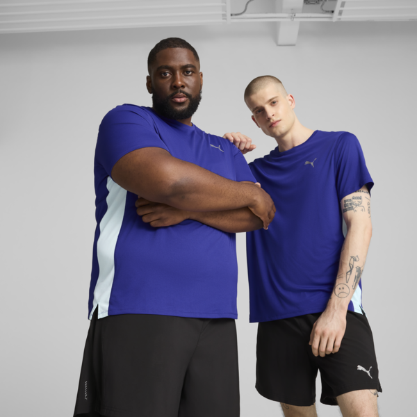 RUN FAVORITE Men's Tee, Lapis Lazuli, large-ZAF