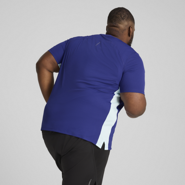 RUN FAVORITE Men's Tee, Lapis Lazuli, large-ZAF