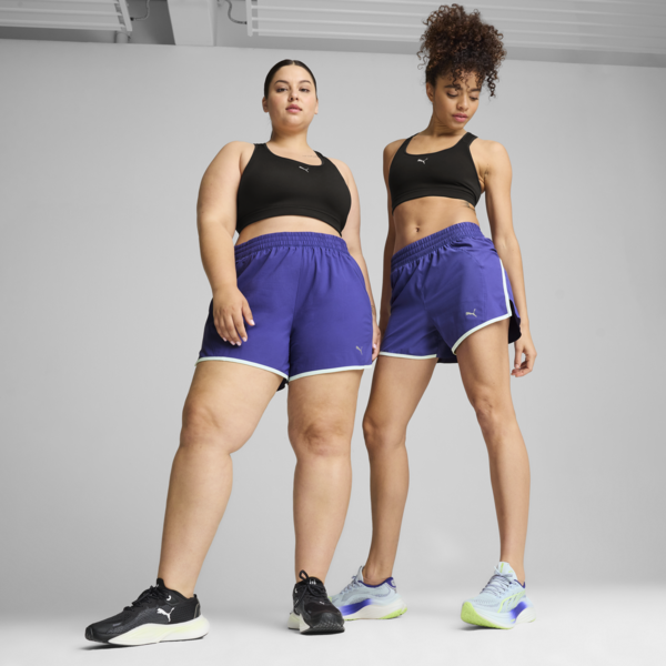 Shorts de running con pierna de 10cm para mujer Run Velocity ULTRAWEAVE, Lapis Lazuli, large-MEX