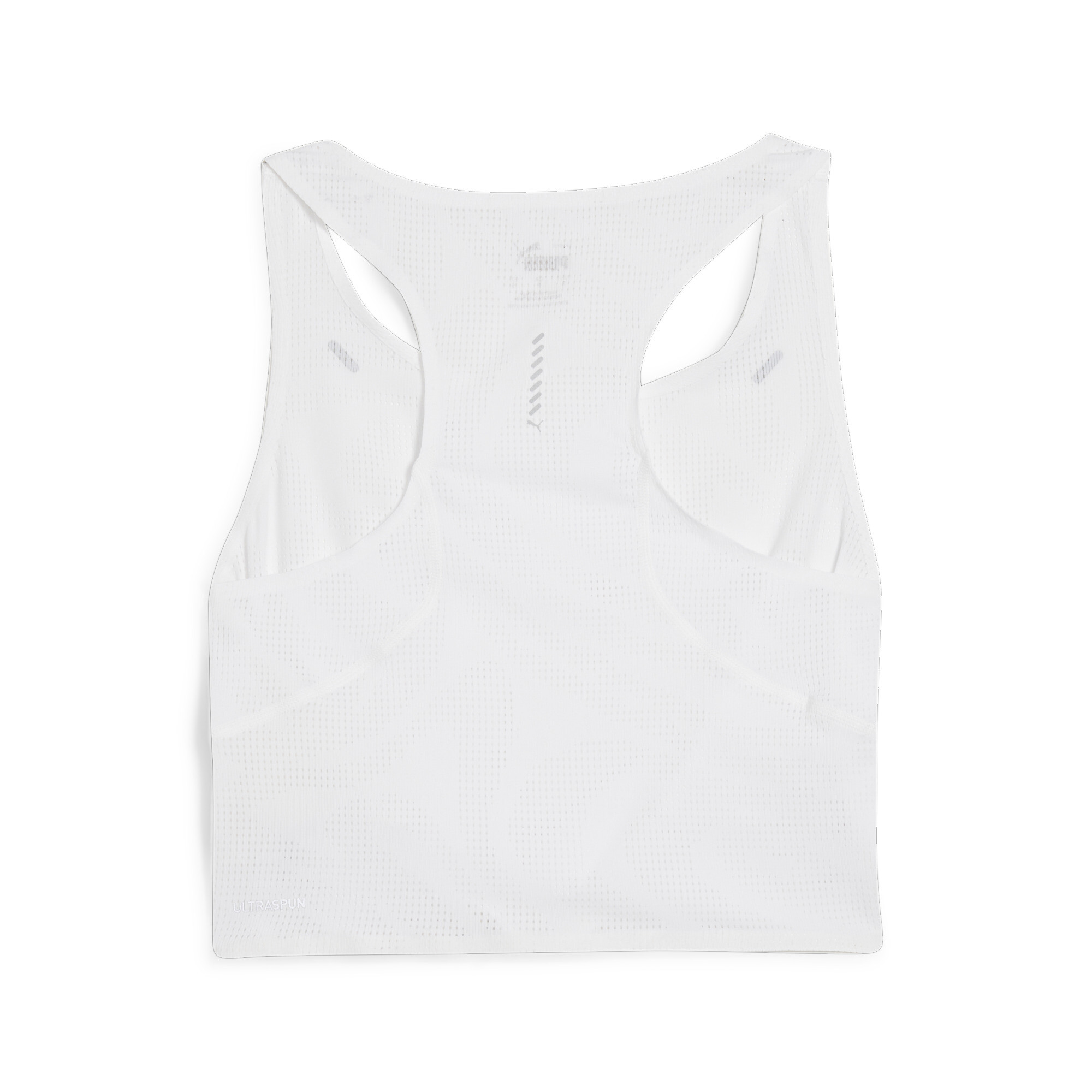 Women's PUMA RUN ULTRASPUN Running Crop Top In White, Size XS