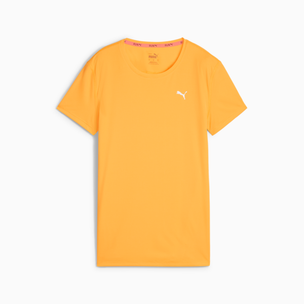 RUN FAVORITE Women's Tee, Sun Stream, large-ZAF