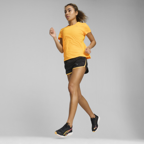 RUN FAVORITE Women's Tee, Sun Stream, large-ZAF