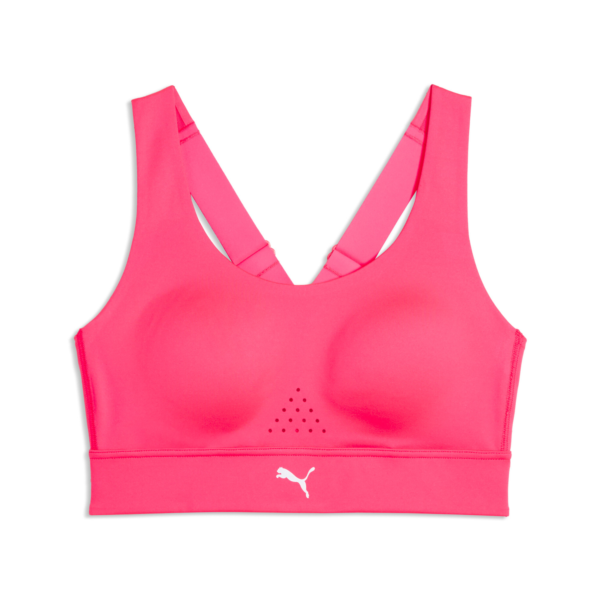 PUMA PWRbreathe RUN bh voor Dames, Roze, Maat L thumbnail 3