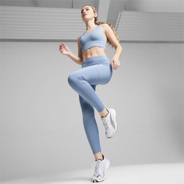 Calzas de running RUN FAV VELOCITY largas para mujer, Zen Blue, large-ARG