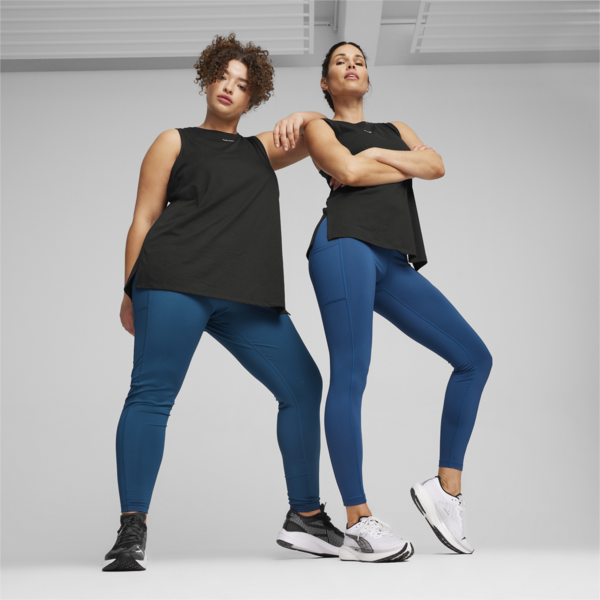 RUN FAV VELOCITY Full-Length Women's Running Tights, Ocean Tropic, large-ZAF