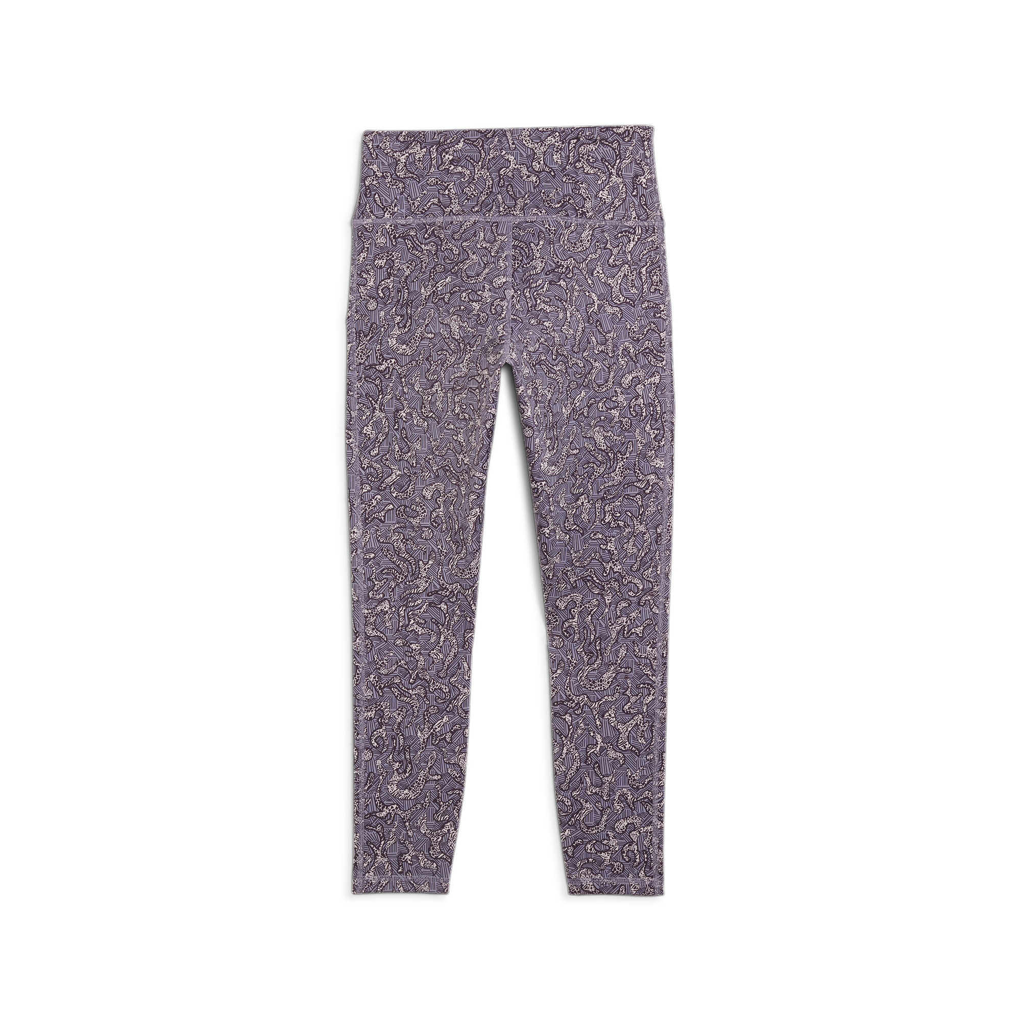 Train Fave 7/8-trainingslegging met hoge taille voor Dames, Grijs, Maat XL | PUMA
