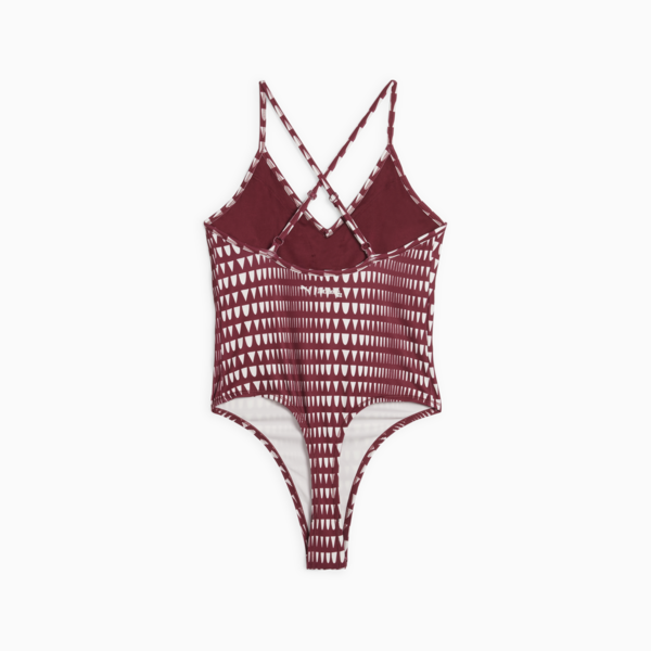 Body PUMA x LEMLEM para mujer, Team Regal Red, large-ARG