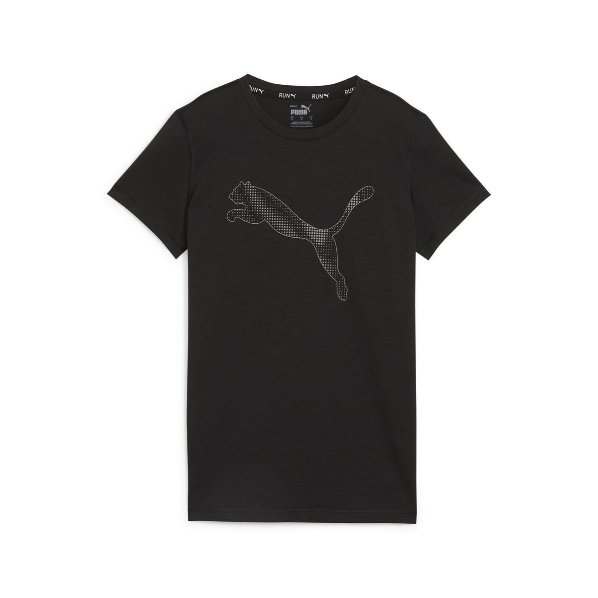 Women's Psychedelic Training T-Shirt 1 in Black/Q3 Graphic by PUMA, XS