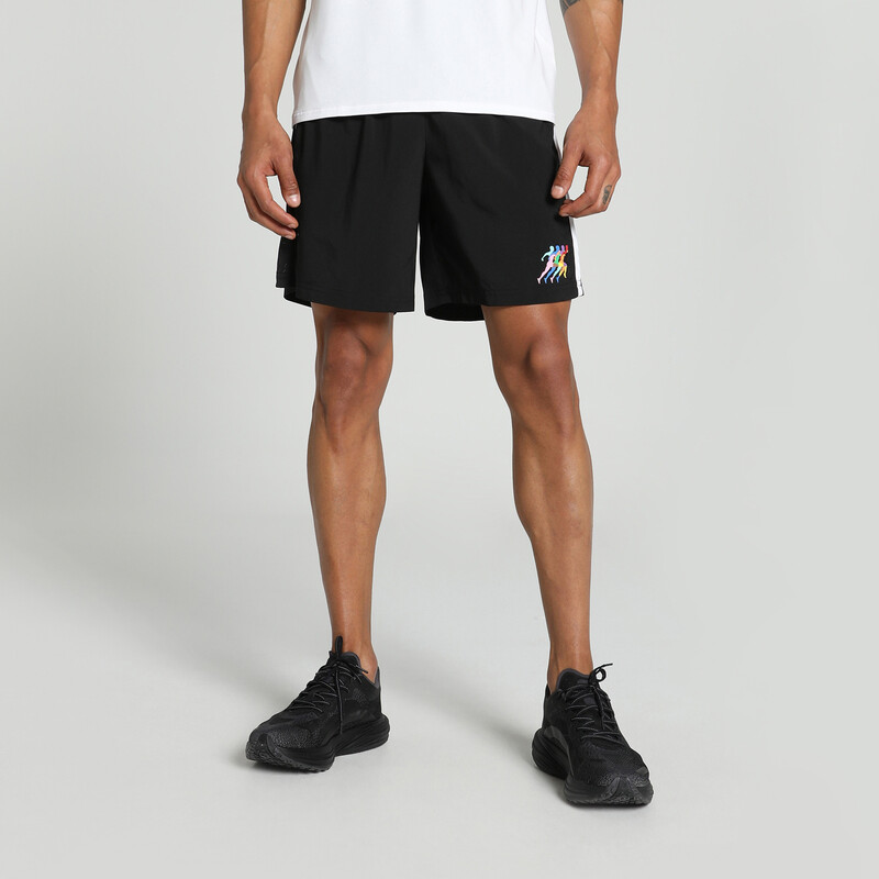 

Men's PUMA PRIDE Velocity 7" Running Shorts