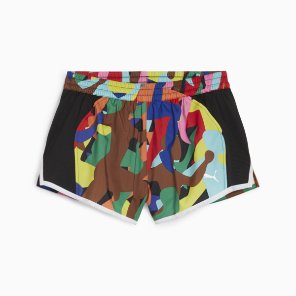 Shorts PRIDE Velocity 7cm para mujer, Pop Red-multi color AOP, large-ARG
