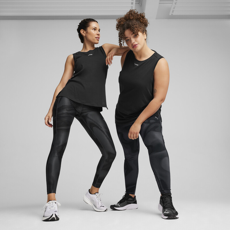 Women's PUMA RUN FAV VELOCITY Running Tights in Black size L