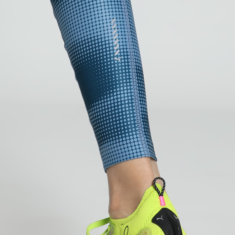 Women's PUMA RUN FAV VELOCITY Running Tights in Ocean Tropic-print size M