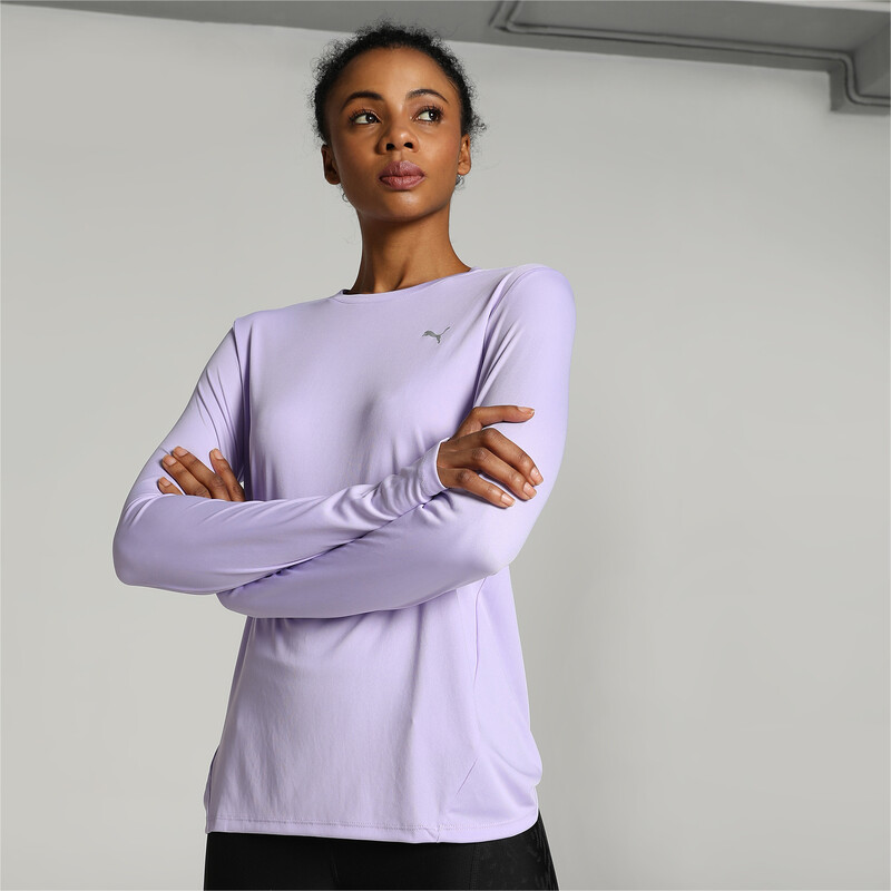 

Women's PUMA Run Favorite Long Sleeve T-shirt, Vivid violet