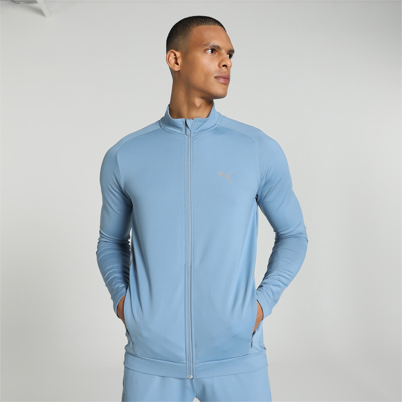 Men s PUMA X One8 Slim Fit Training Jacket in Black Blue size XL