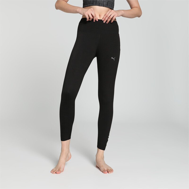 Women's PUMA STUDIO FOUNDATION 7/8 Training Tights in Black size M