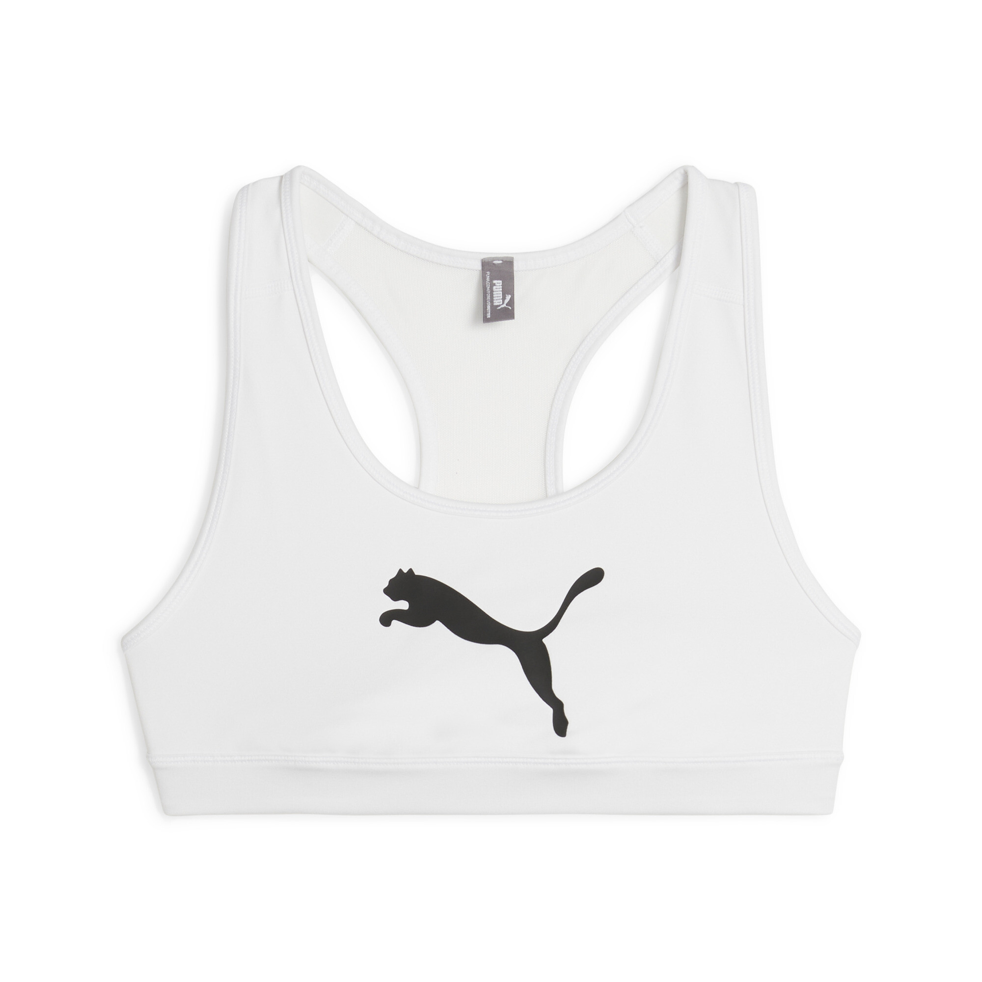 White puma sports outlet bra
