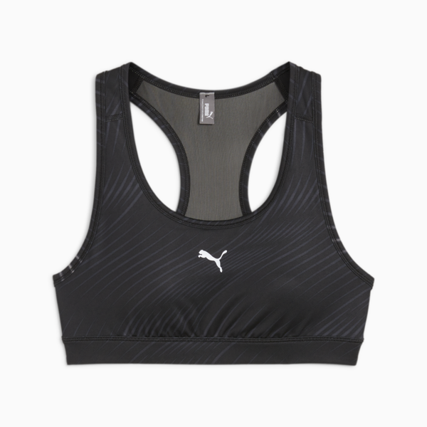 Top deportivo de entrenamiento 4KEEPS para mujer, PUMA Black-Run Q3 AOP, swatch-ARG