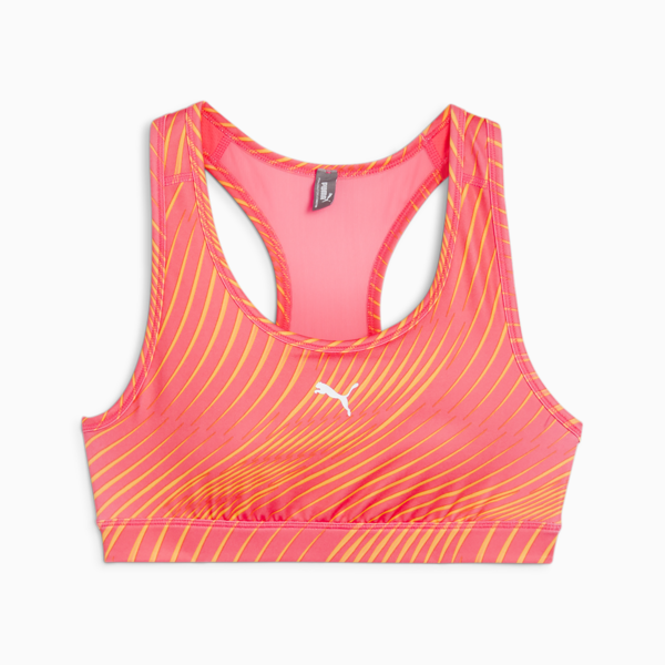 Top deportivo de entrenamiento 4KEEPS para mujer, Sunset Glow-Run AOP, large-ARG
