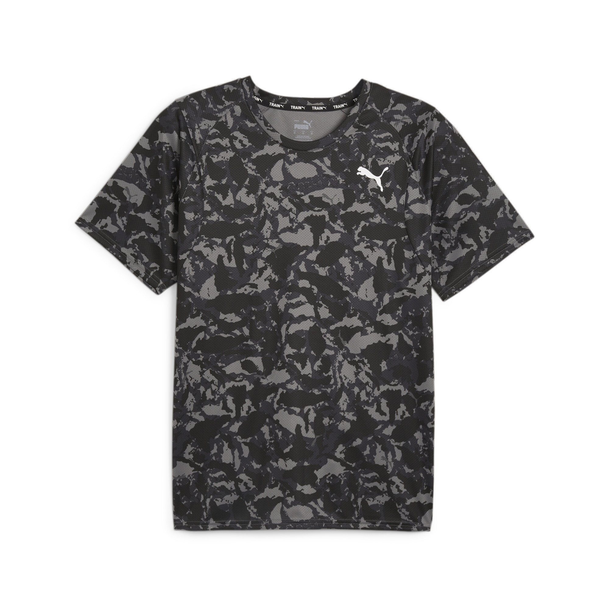 メンズ トレーニング プーマ フィット ウルトラブリース AOP 半袖 Tシャツ