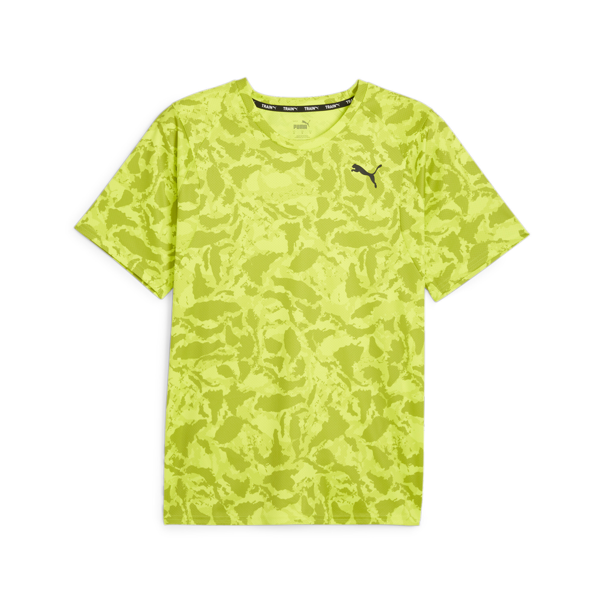 メンズ トレーニング プーマ フィット ウルトラブリース AOP 半袖 Tシャツ