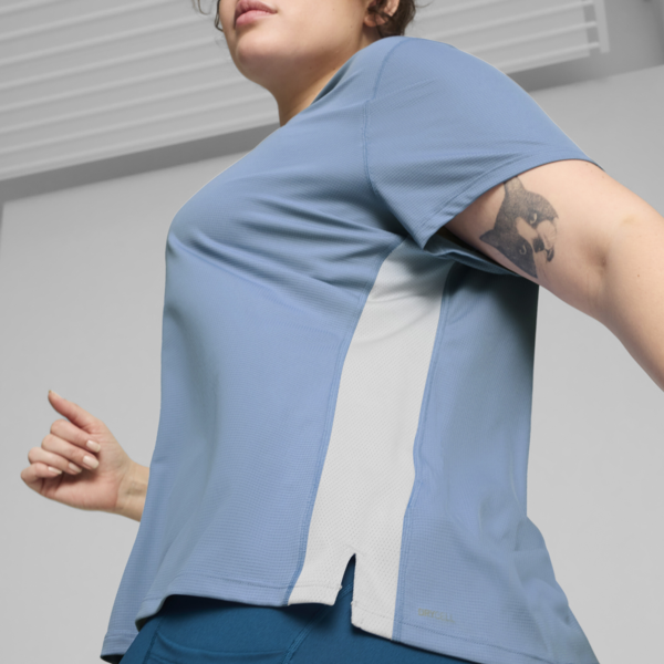 Remera Velocity para mujer, Zen Blue, large-ARG