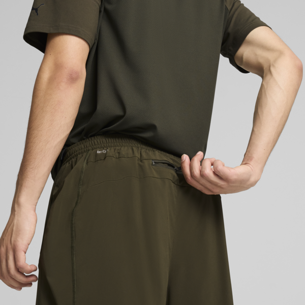 Shorts Flex 17cm para hombre, Dark Olive, large-ARG
