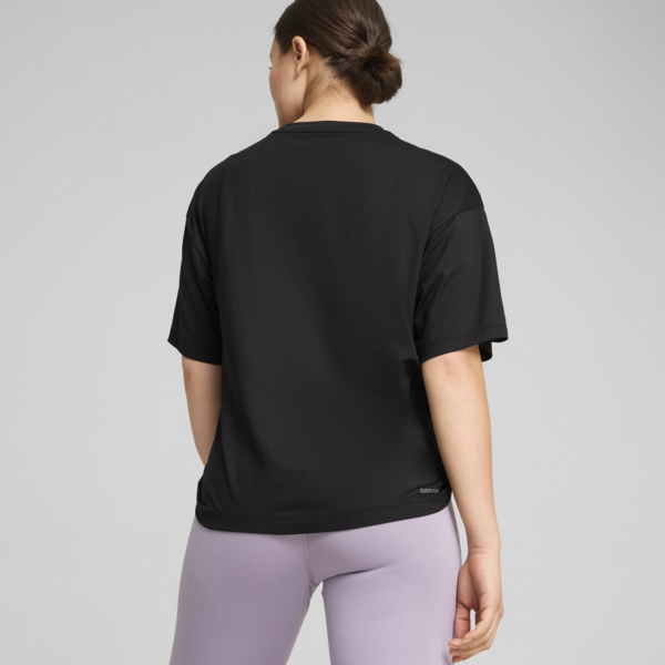 Remera STUDIO Twist para mujer, PUMA Black, large-ARG