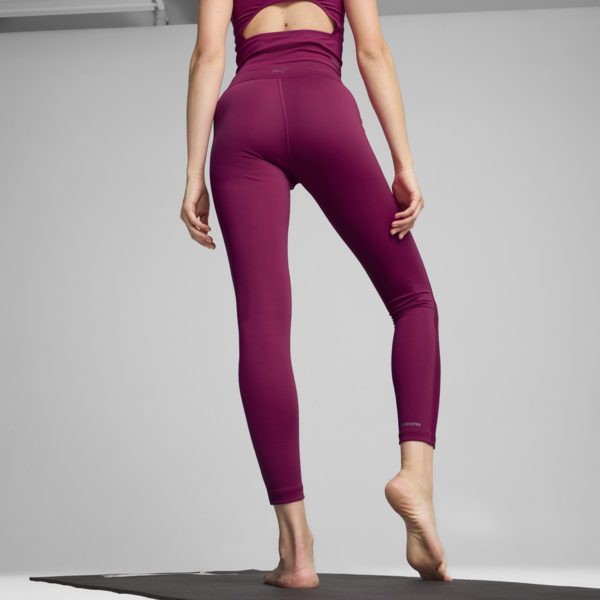 Calzas tiro alto en rib CLOUDSPUN para mujer, Magenta Gleam, large-ARG