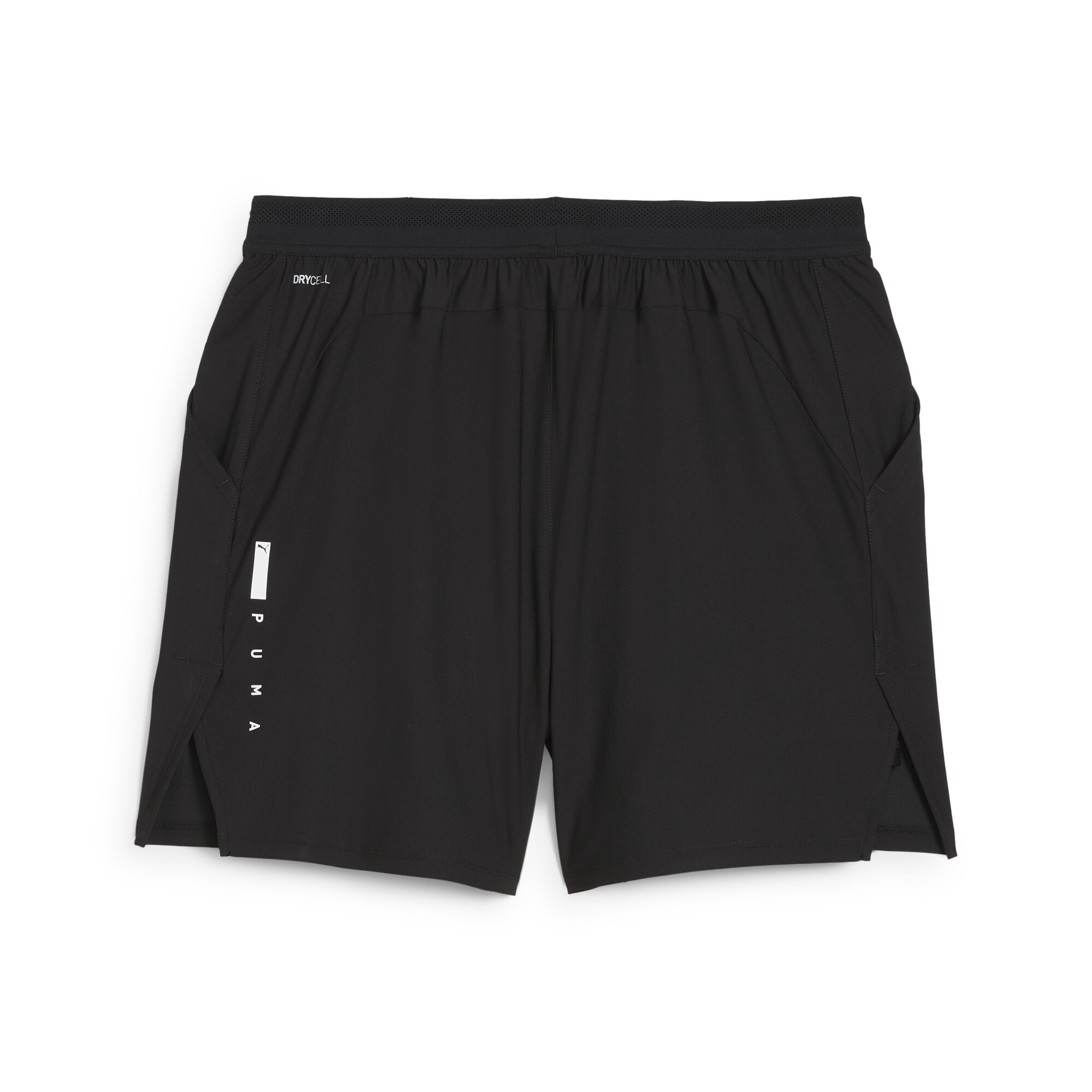 Men's Puma TRAIN 7 Stretch 2-in-1 Shorts, Black, Size M, Clothing