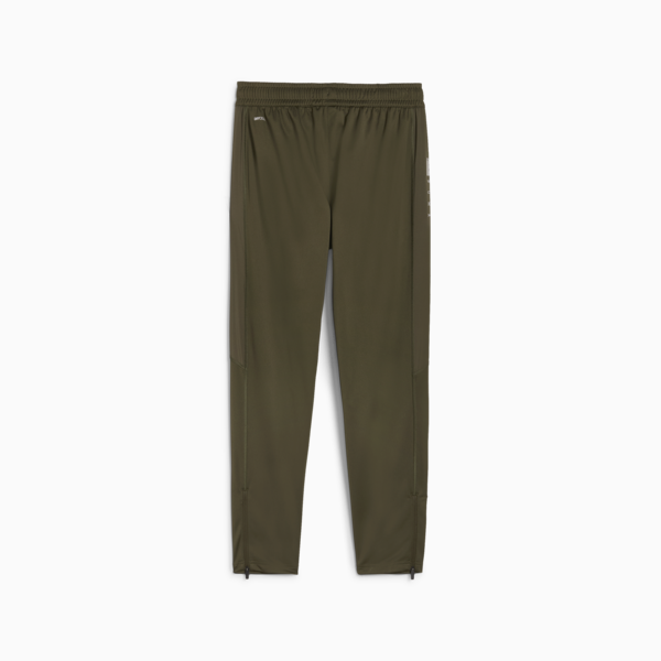 Pantalones angostos Panelled para hombre, Dark Olive, large-ARG